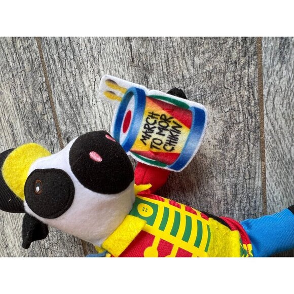 Chick-fil-A Plush Cow Christmas Stuffed Plush Toy Nutcracker Soldier Drummer 10" - Picture 5 of 8